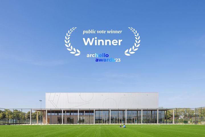 We won the public vote Archello Award in category Best Sports and Leisure Building of the Year!