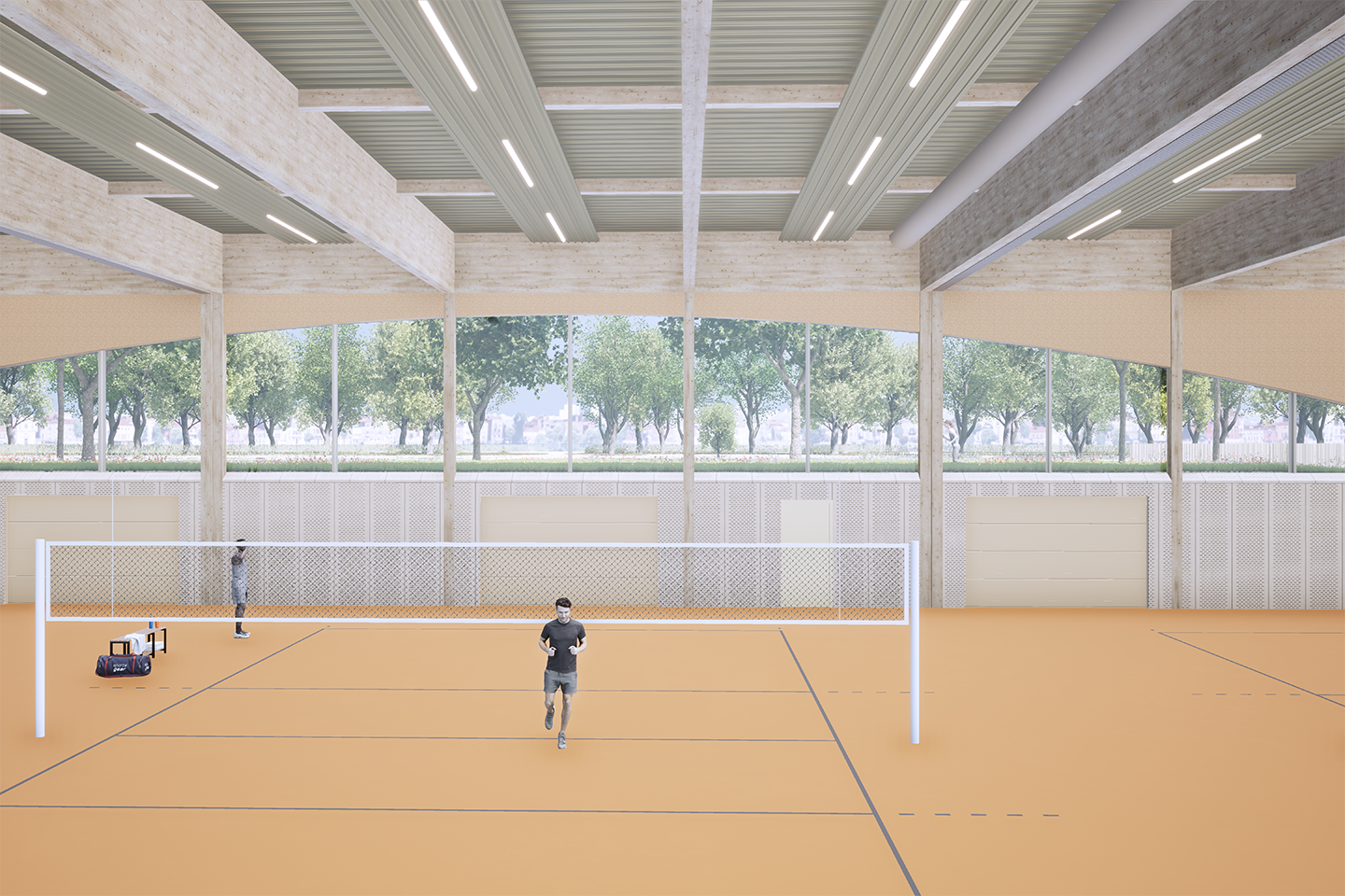 Winnend ontwerp voor sporthal Lincolnpark met horeca te Hoofddorp!  - 3